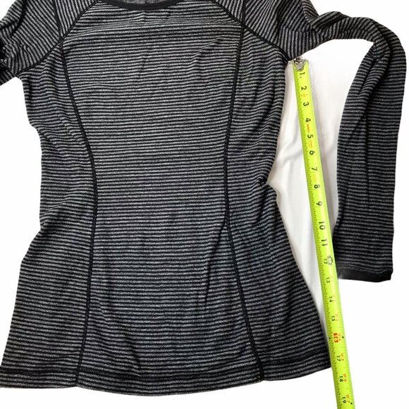 Lululemon Long Sleeve Shirt Sweater Rare Striped 6